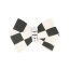 Windsor Check - Susan Lanci Designs Windsor Check Nouveau Bow Hair Bow - Small