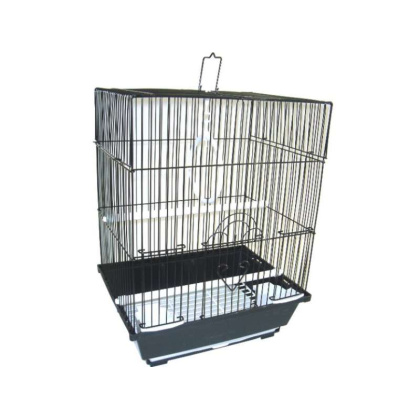 black - YML Flat Top Parakeet Cage - 11\