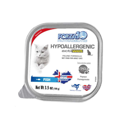 Forza10 Actiwet Hypoallergenic Icelandic Fish Recipe Canned Cat Food - 3.5-oz