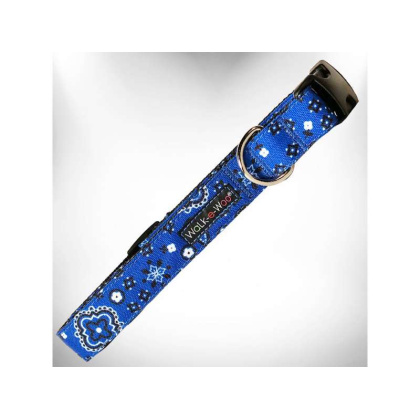 Blue - Bandana Dog Collars - S 3/4\