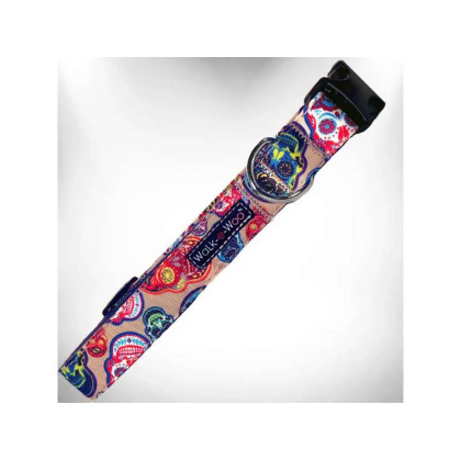 Day of the Dead - Day of the Dead - Dog Collars - XL 1.5\