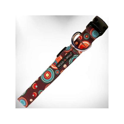 Chocolate - Martini Dog Collars - XL 1.5\