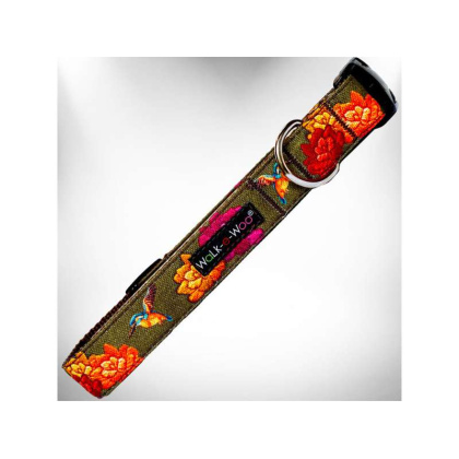 Hummingbird Flowers - Nature-Lover Collars - XL 1.5\