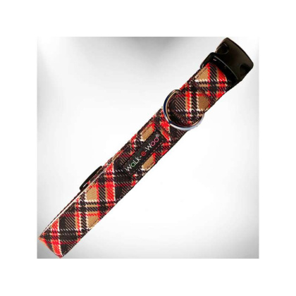Gatsby - Plaid Dog Collars - S 3/4\