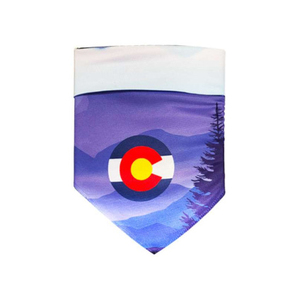 Colorado Mountains - Reversible Sport Bandanas  - Large