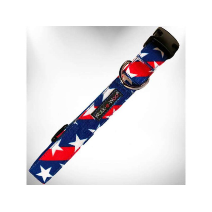 Stars & Stripes Dog Collars - XL 1.5\