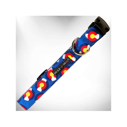 Colorado Blue - Colorado and Texas Dog Collars - XS 5/8\