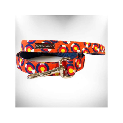 Colorado Orange - Colorado and Texas Dog Leads  - THIN Lead 5/8\