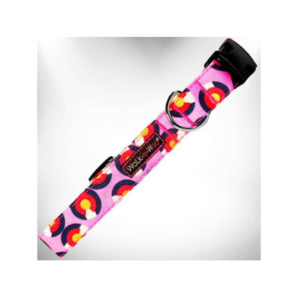 Colorado Pink - Colorado and Texas Dog Collars - M 1\