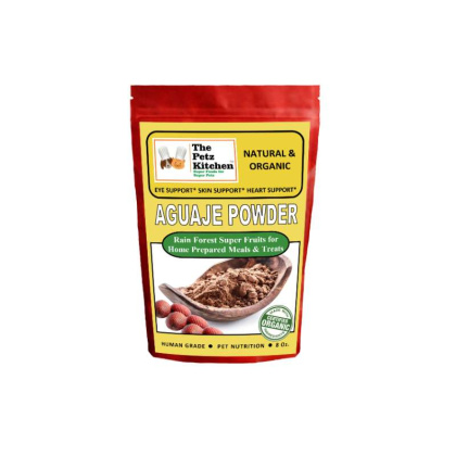 Aguaje Powder - Eye, Skin & Heart Support* The Petz Kitchen Dog & Cat Holistic Super Foods* - 8 OZ.