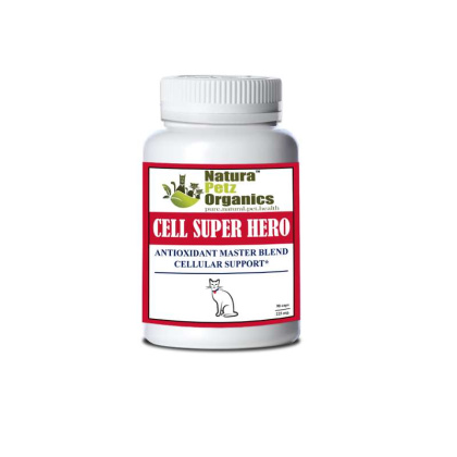 Cell Super Hero Max* Antioxidant Master Blend Cellular Support* Dogs Cats - Cats 225 mg / 90 Caps
