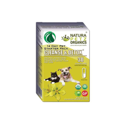 Cleanse & Detox Starter Pack For Dogs & Cats* - Dog Capsules / 30 capsules / Size 1