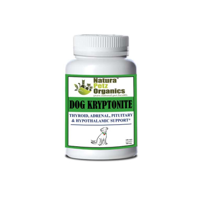 Dog And Cat Kryptonite Adrenal, Thyroid, Pituitary & Hypothalamic Support* - DOG/ Kryptonite 150 caps / 500 mg