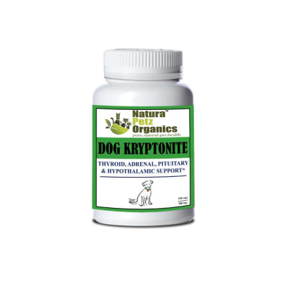 Dog And Cat Kryptonite Adrenal, Thyroid, Pituitary & Hypothalamic Support* - DOG/ Kryptonite 250 caps / 500 mg