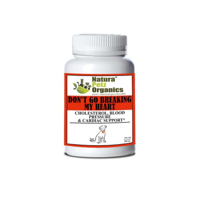 Don\'T Go Breaking My Heart Cholesterol, Blood Pressure & Cardiac Support* - DOG/ 250 caps / 500 mg.