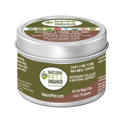 Don\'T Lyme To Me Max Meal Topper* Antioxidant Cellular & Bacterial Support* Dogs & Cats* - CAT 4 Oz