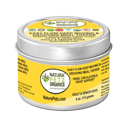 Easy Flow Keep Moving & Grooving Meal Topper - Vein, Circulation & Heart Support* - ADULT DOG TOPPER / 4 oz.