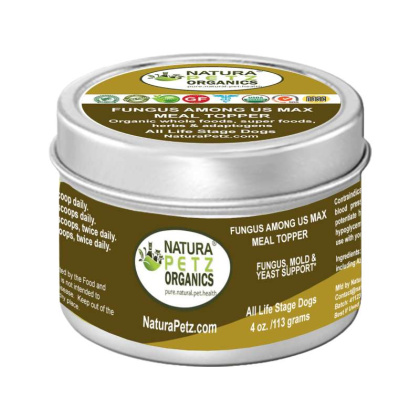 Fungus Among Us Max Meal Topper - Fungus,  Mold & Yeast Support* Dogs Cats - 4 Oz. Dog