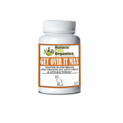 Get Ovir It Max* Master Blend Broad Spectrum Plant Anti Viral Anti Bacterial For Dogs And Cats* - CAT - 150 caps / 250 mg.