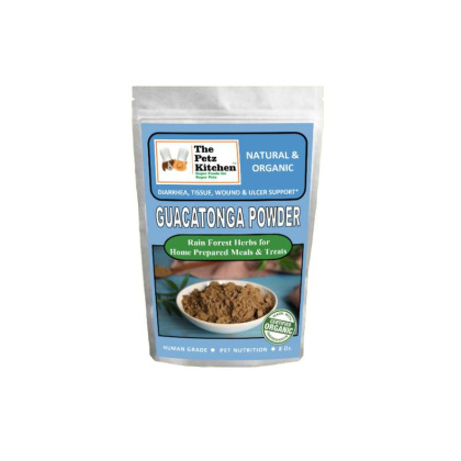 Guacatonga Powder - Diarrhea, Tissue, Wound & Ulcer Support* The Petz Kitchen Dog Cat - 4 Oz. Bag